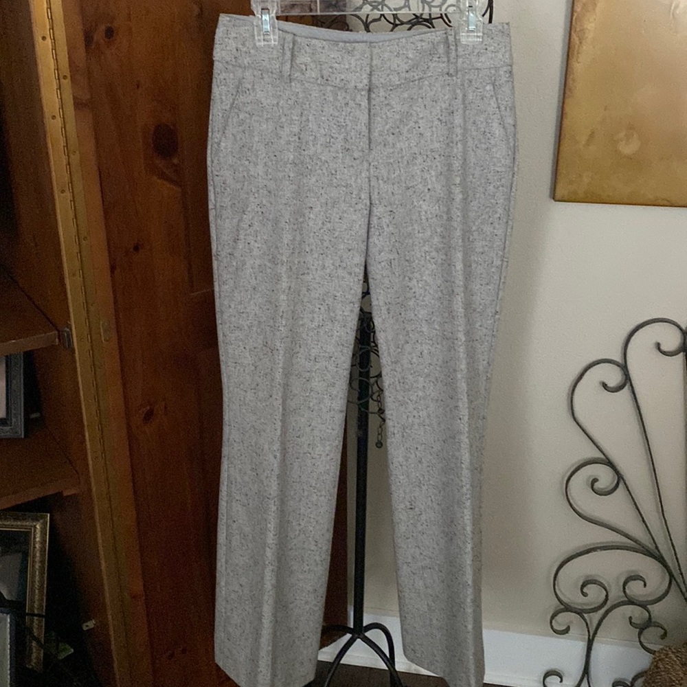 Classic Limited Light Gray Tweed Pants Size 4